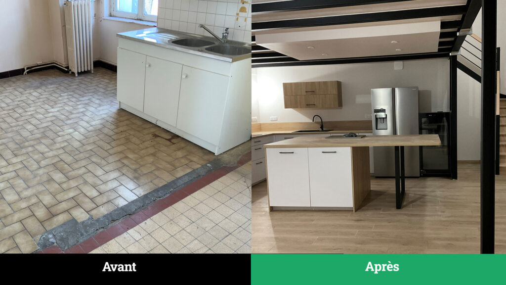 Aménagement d'un loft dans un hôtel particulier du 18ème siècle